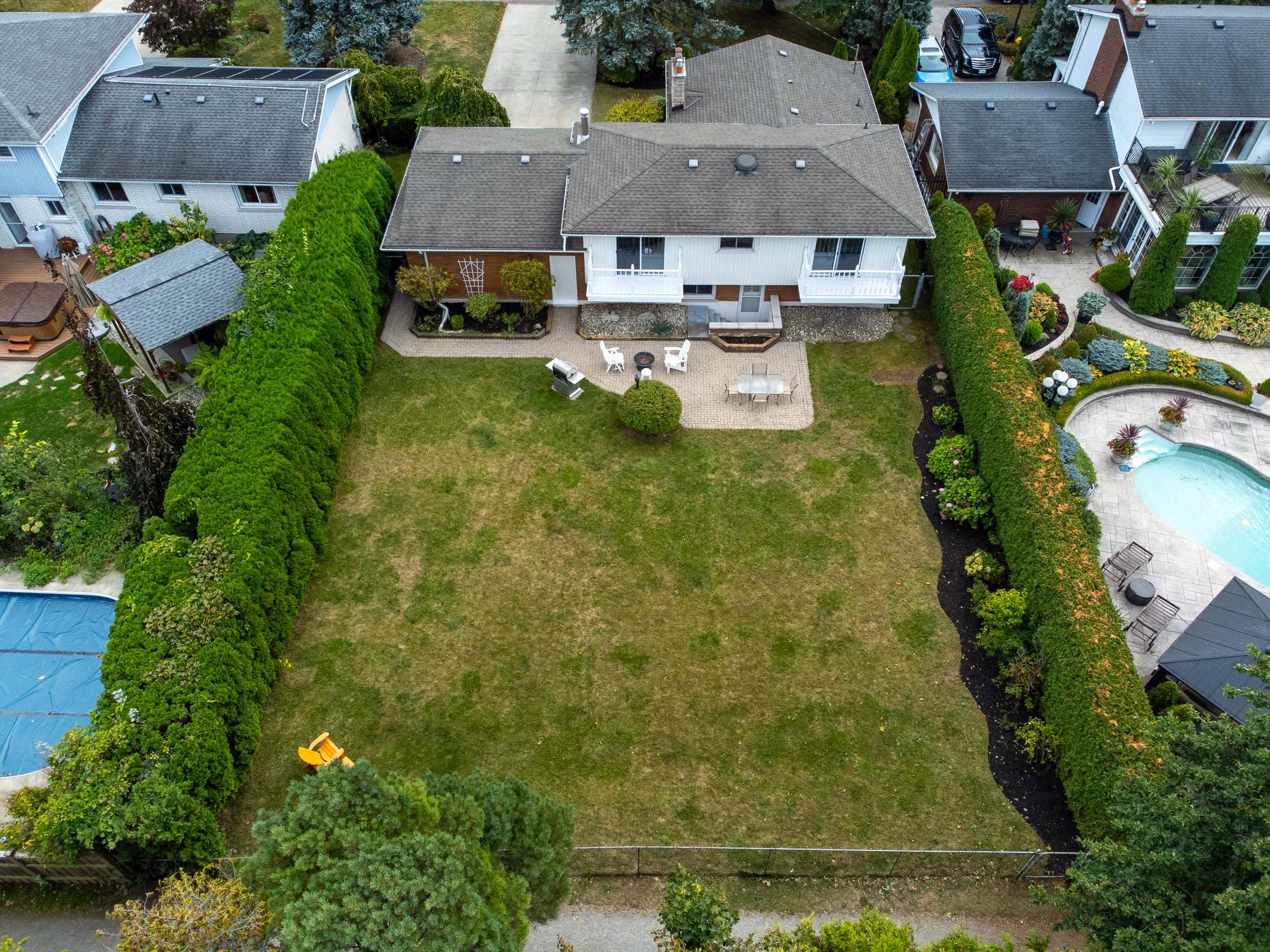 Landscaping and partial power washing project